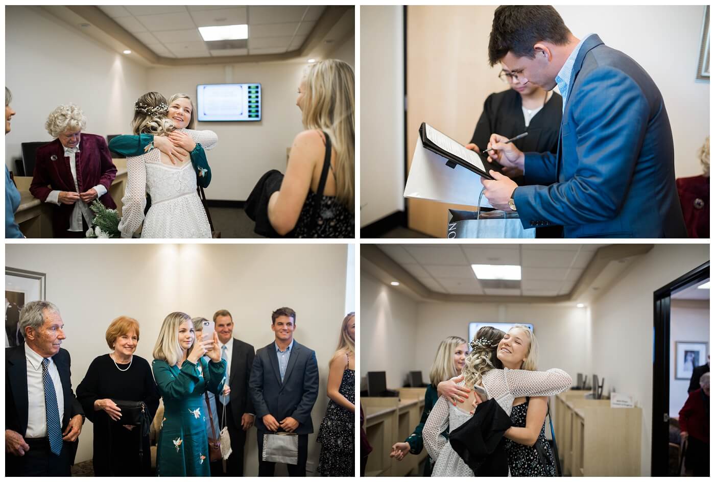 san diego wedding photographer couthouse civil ceremony marriage license