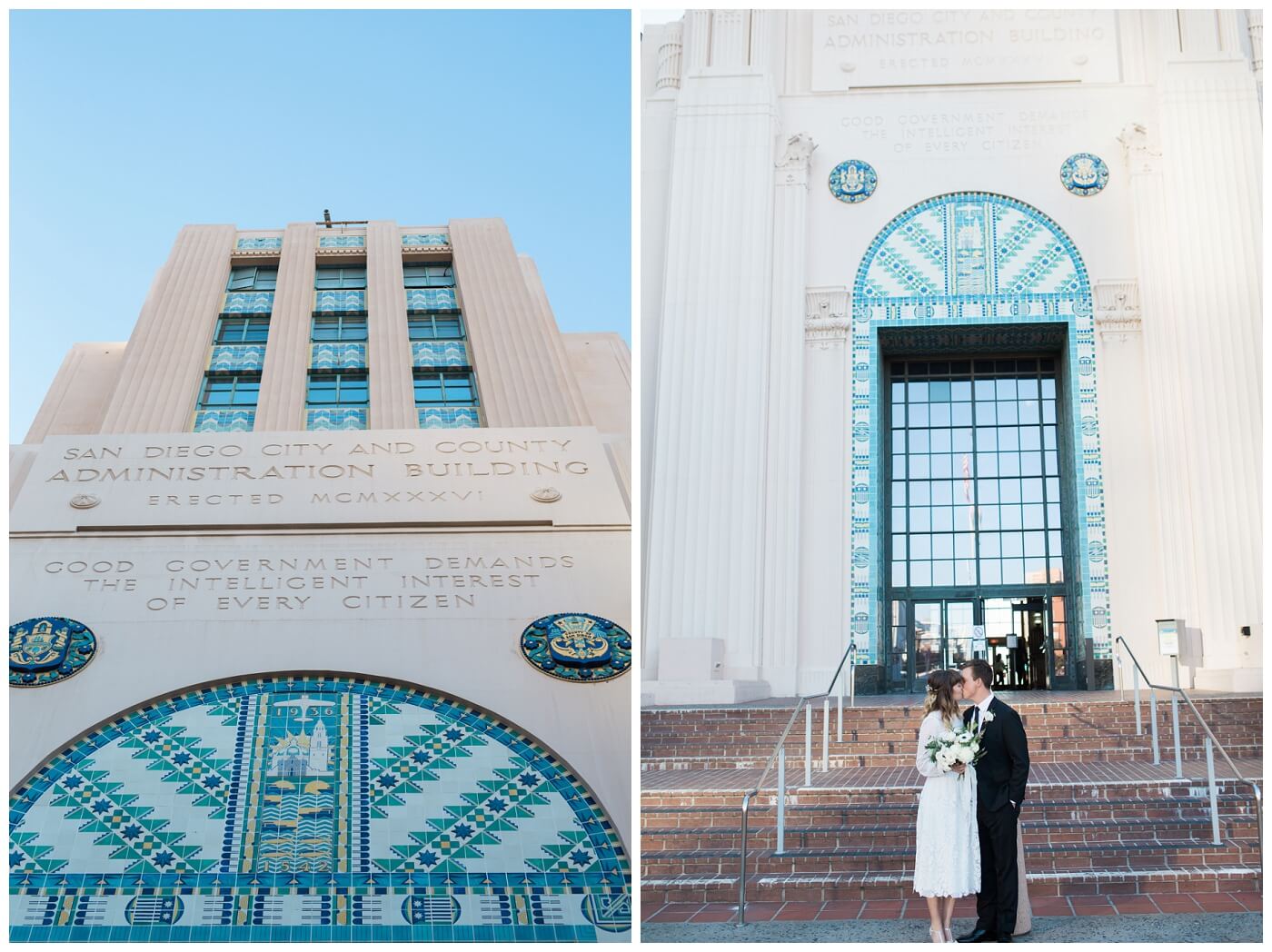 san diego wedding couty administrative building photographer