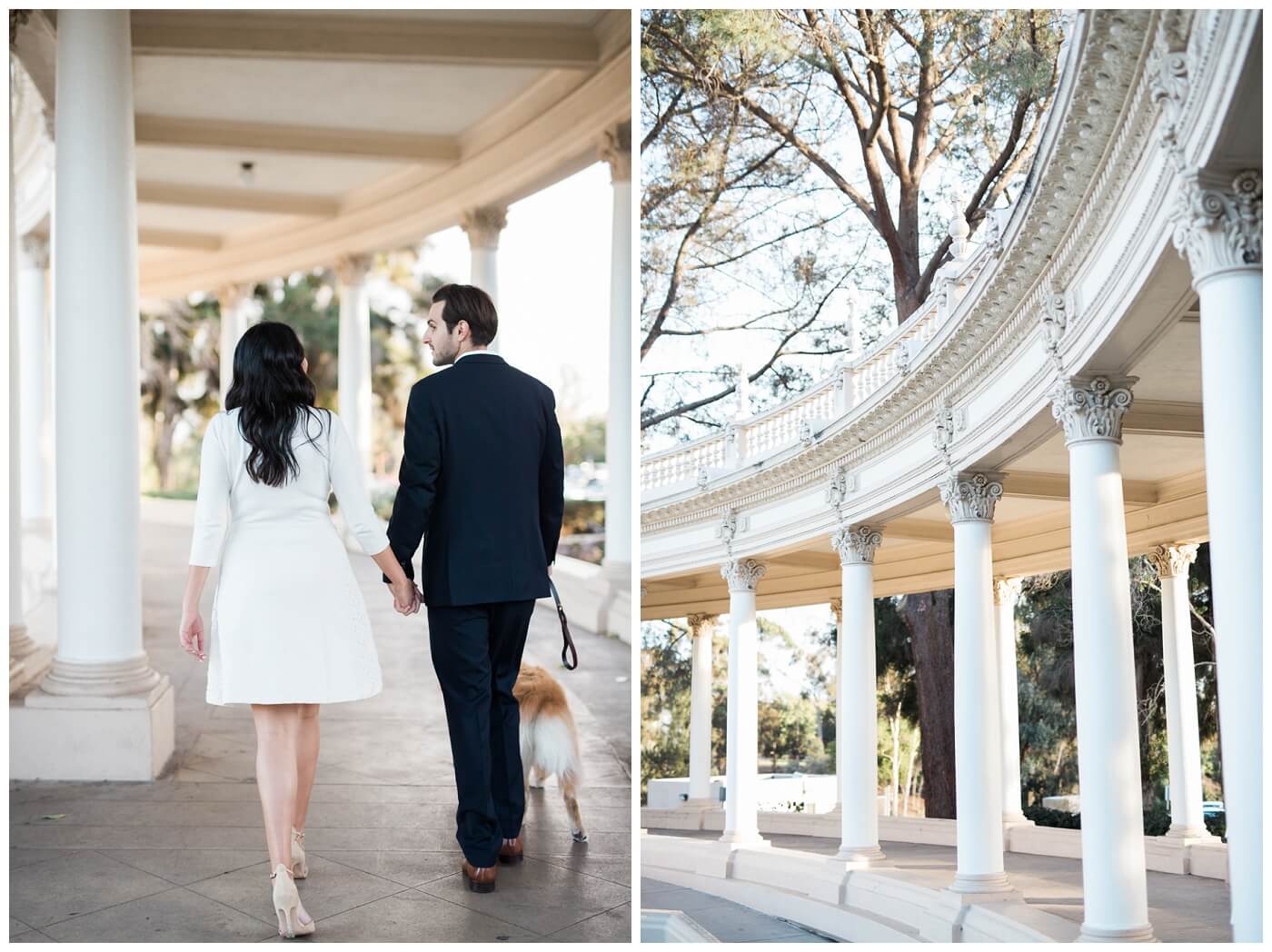 balboa park engagement session photographer