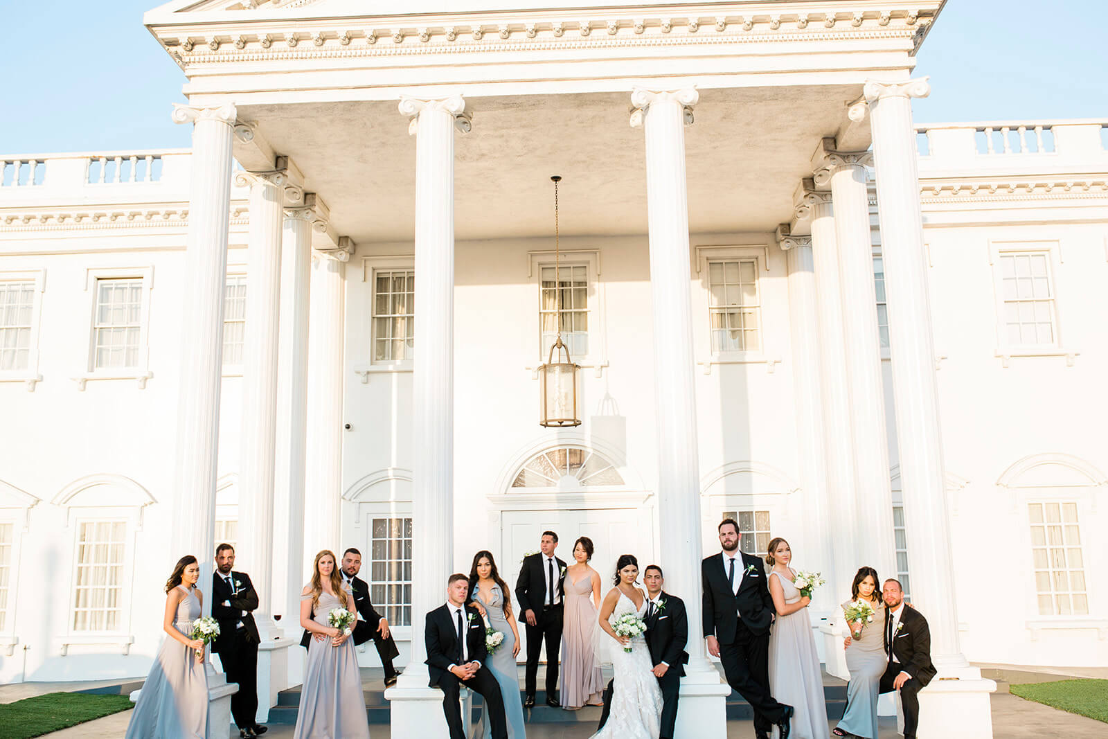 wedding photography, bridal party