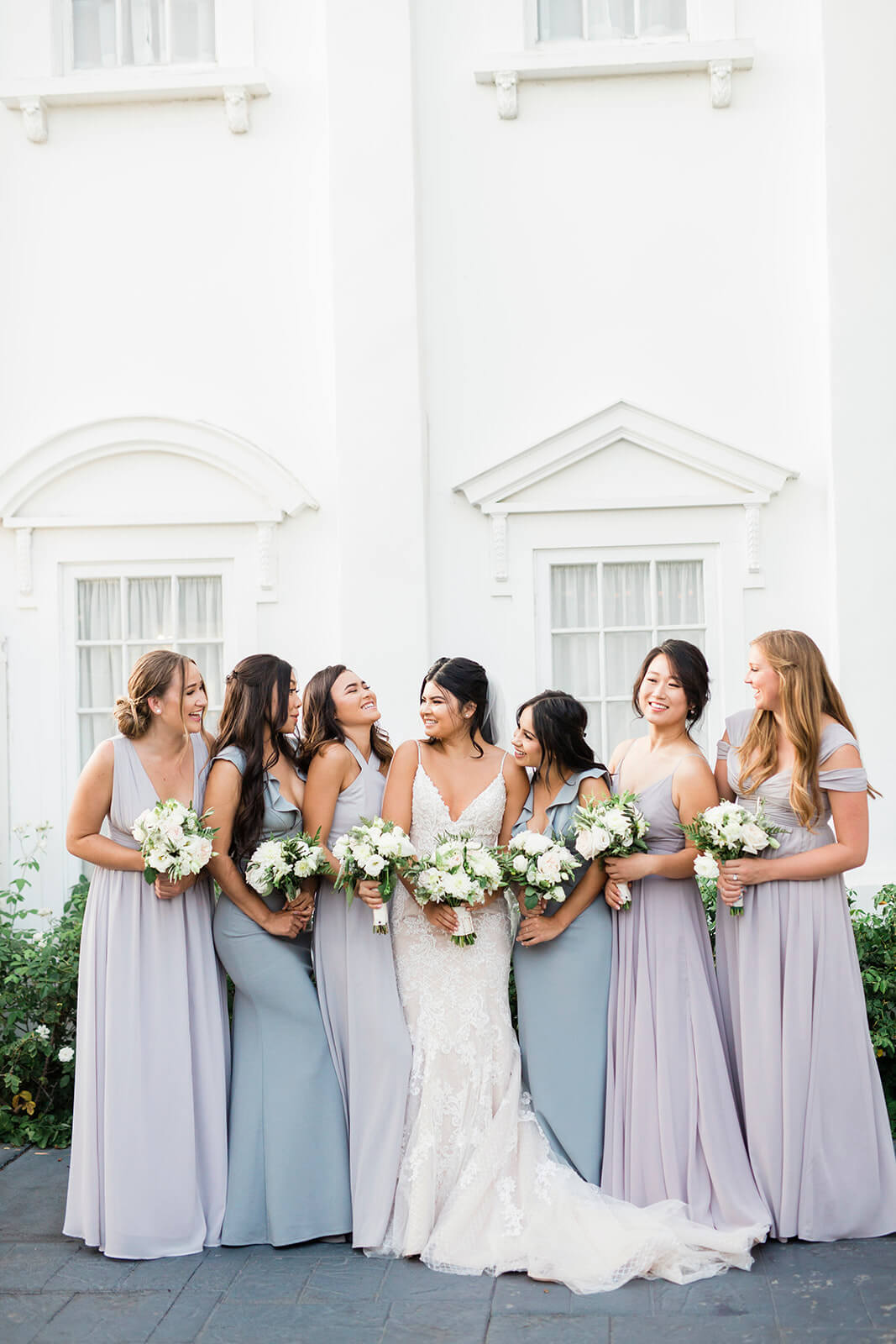 bridesmaids, bride, wedding photography