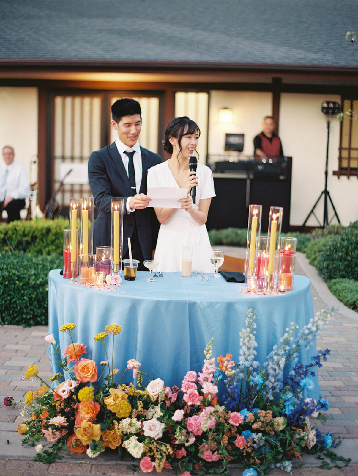 japanese friendship garden wedding reception -