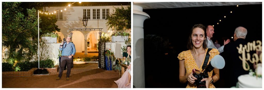 Darlington House Outdoor Wedding Reception in San Diego 