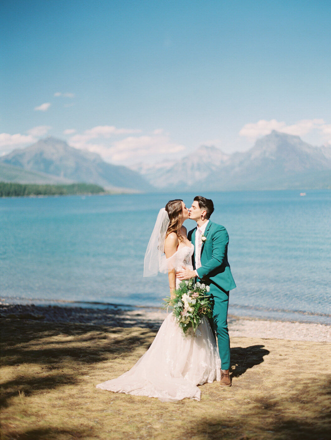 Glacier National Park, Montana Elopement Wedding inspiration